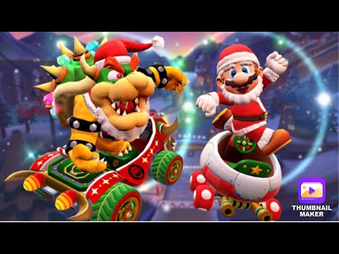 How many rubies for Bowser Santa?!? - 2021 Holiday Tour - Mario Kart Tour