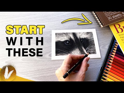You're Starting Colored Pencils | Beginner Supplies & How To Use