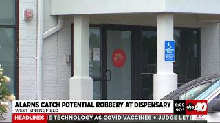 Alarms foil attempted robbery at West Springfield dispensary