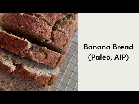AIP Paleo Banana Bread