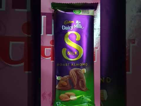 Cadbury dairy milk silk roast almond price 85 rupees ♥️♥️ valentine special day gift #short