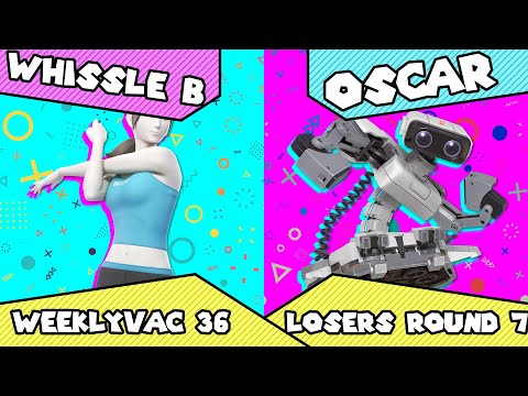 WeeklyVac 36 - SSBU - Whissle B (Wii Fit Trainer) vs Oscar (R.O.B)