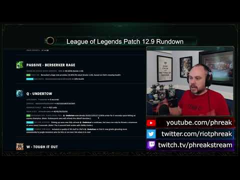 Patch 12.9 Rundown | League of Legends