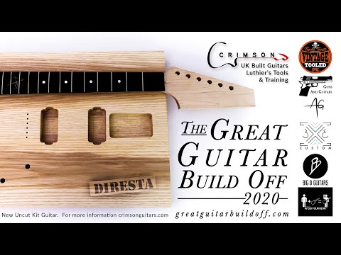 Kicking off the Great Guitar Build Off 2020 Challenge and YOU can enter too! The prize is a DOOZY!