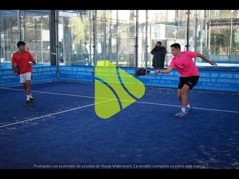 Elías Pérez y Antonio Alamillo contra Agus Aranda y Miguel Ángel Molina. Fip Rise Mijas FAP