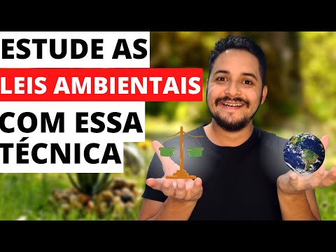 COMO ESTUDAR LEGISLAÇÃO AMBIENTAL PARA CONCURSOS PÚBLICOS