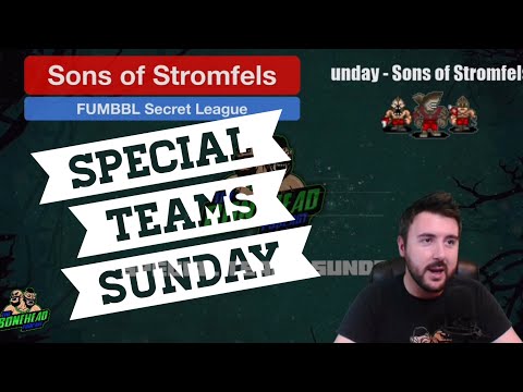 Sons of Stromfels (FUMBBL)!! Special Teams Sunday - Unofficial Blood Bowl Teams (Bonehead Podcast)