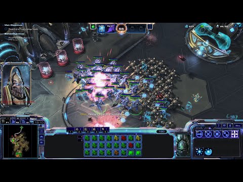 StarCraft 2 Evil LotV 3 Players Co-op Campaign Mission 8 - Forbidden Weapon