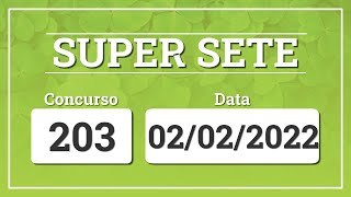 Capa de SUPER SETE 203