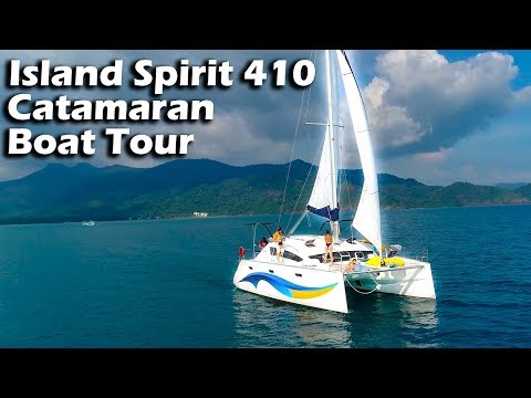 Island Spirit 410 Catamaran - Boat Tour