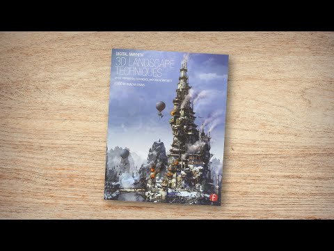 Digital Mayhem 3D Landscape Techniques (book flip)