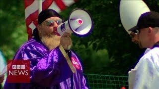 Is the KKK movement still alive in the US? - BBC News