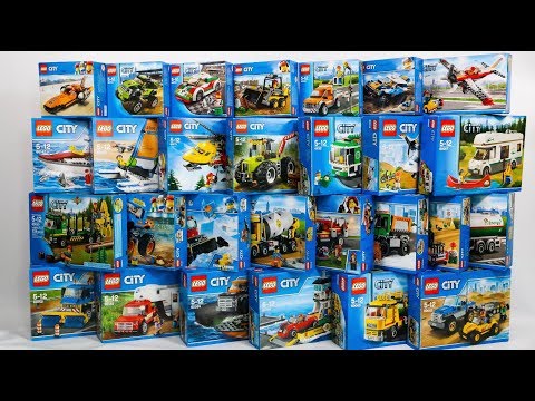 , title : '50 SETS COMPILATION/COLLECTION OF LEGO CITY GREAT VEHICLES'