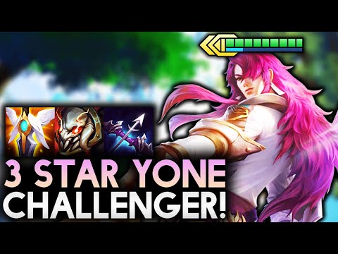 3 STAR YONE CARRY WITH 4 CHALLENGER ATK SPD BOOST!! | Teamfight Tactics Patch 11.22