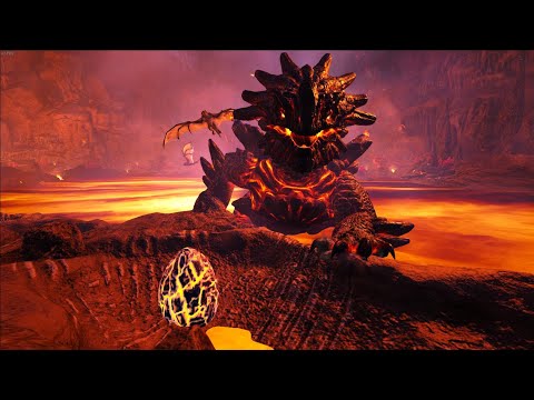 Magmasaur Taming Egg ARK:Genesis