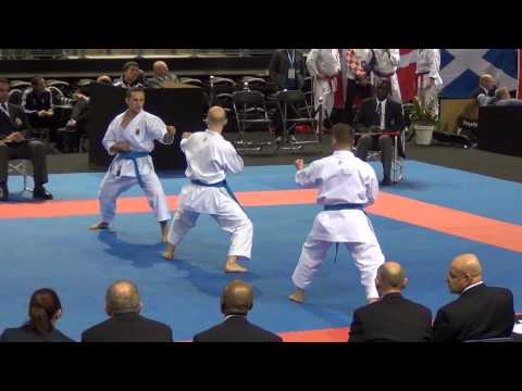 Male Kata Team Germany - Karate1 Premier League - Dutch Open 2014