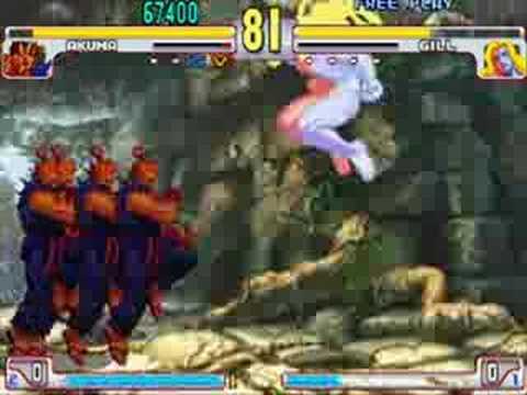 SF Third Strike - Shin Akuma vs Gill