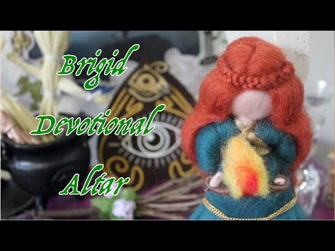 Brigid Devotional Altar