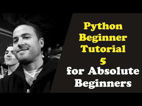 Python Beginner Tutorial 5 For Absolute Beginners Lists