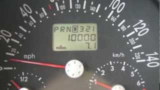 preview picture of video 'My 1998 Volkswagen Beetle's odometer reaching 10,000 miles.   In 2012 !'