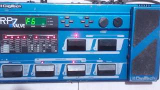 Video thumbnail for Digitech RP7 Valve by U S.
