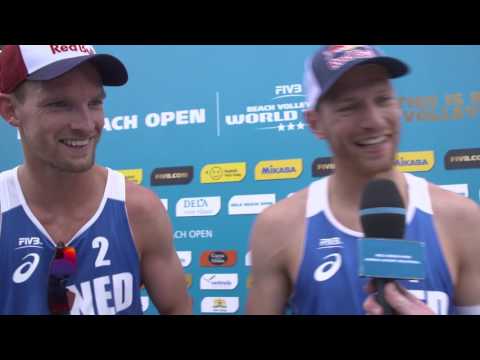 Flash interview - Brouwer en Meeuwsen door naar kwartfinale!