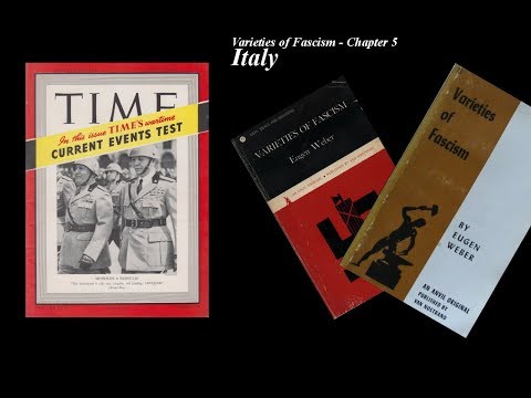 Varieties of Fascism - Chapter 6 (Italy)