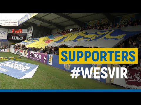 Sfeer bij de supporters #WESVIR (2-1)