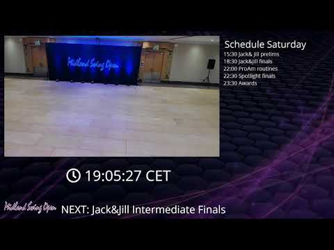 Midland Swing Open 2021 - LIVESTREAM - Jack&Jill Competitions - Saturday