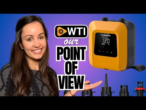 Electric Paddle Board Pump - WTI product video review