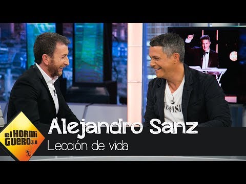Alejandro Sanz y el emotivo mensaje de lección de vida hacia sus hijos - El Hormiguero 3.0