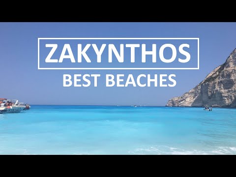 ZAKYNTHOS (Greece) Top 5 Beaches