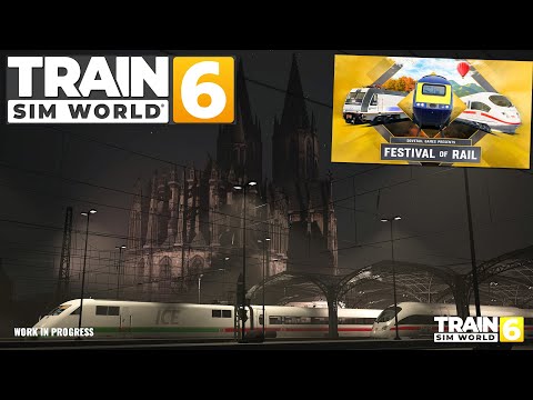 Today's preview stream for TSW 6 Cologne Aachen REMASTER and new DLC for Train Sim Classic announ...