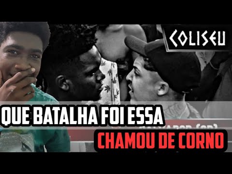 (FICOU PESSOAL 🔥🔥) SALVADOR (SP) X GINE - SEMI FINAL - BATALHA DO COLISEU EDIÇÃO #28 - REACT