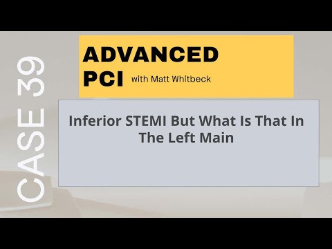 Case 39  Inferior STEMI But What Is That In The Left Main