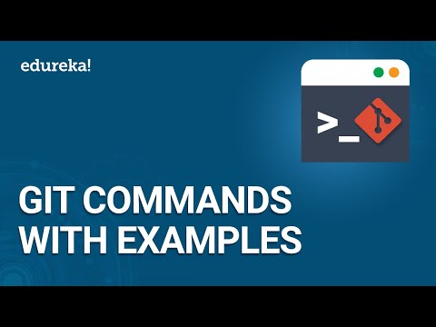 Git Commands With Examples | Git Tutorial | Git Branching Merging | DevOps Training | Edureka