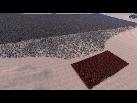 60.000 FOOTMEN vs 3.000 SPARTANS - Ultimate Epic Battle Simulator