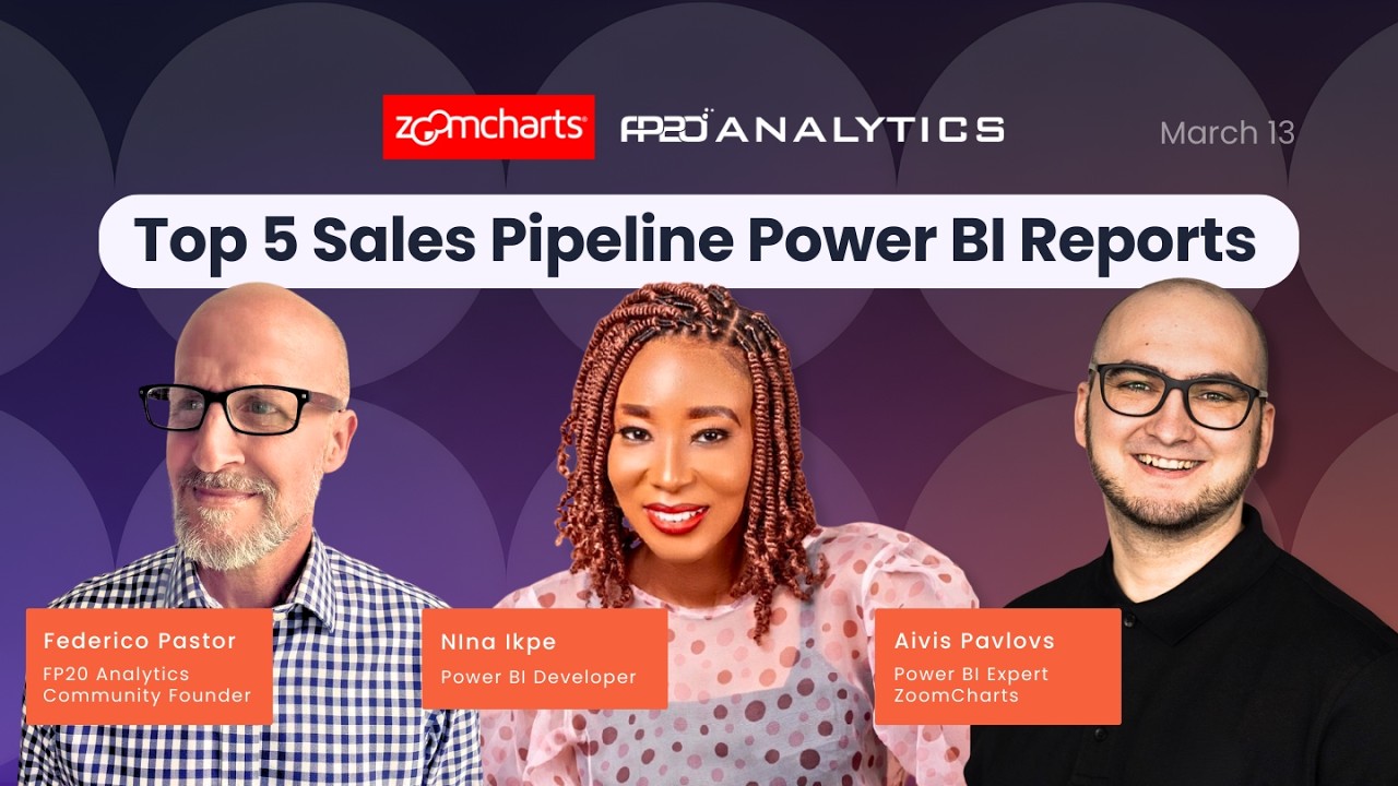 Power BI Sales Pipeline Analytics Reports: Top 5