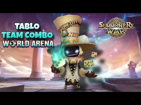 Tablo Team Combo in World Arena Ep. 3 - Summoners War