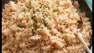 The last "How to Cook Brown Rice" recipe you
