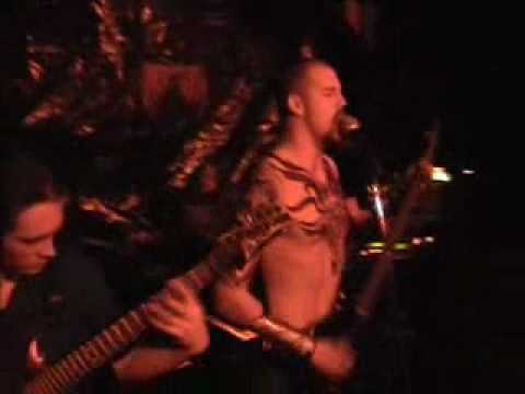 2003 Clips of Dawn of Azazel live moshcam at underground warehouse gig