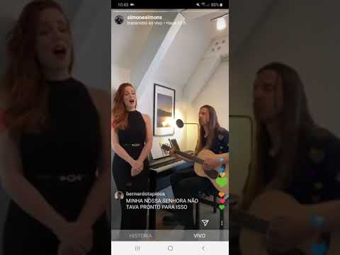 Epica - Simone Simons - Unleashed - Acoustic -Instagram Live 10-4-2020