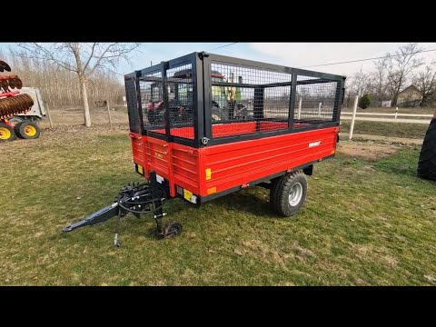 Metal Fach T736/2 új,  billenő pótkocsi,  1,5t