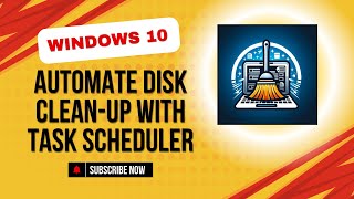 Automate Disk Clean-up with Task Scheduler | Windows 10 (Works for 7 & 8) thumbnail