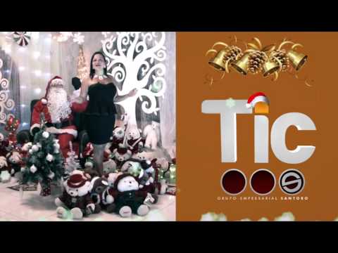 Jose Luis Santoro Presenta Mensaje Navideño TIC Televisión Katherine Carranza TIC Noticias