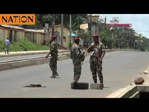 UGC: gunfire in Guinea capital as army putschists claim coup
