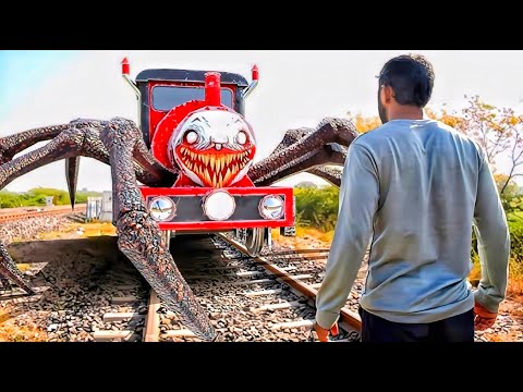 LIVE CHOO CHOO CHARLES HORROR TRAIN #shortslive #granny