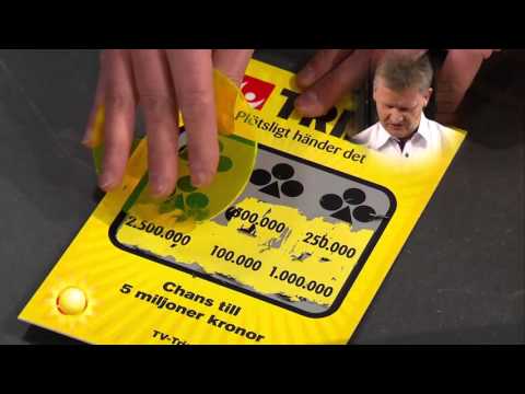 Sören från Tyresö skrapar Triss - Nyhetsmorgon (TV4)