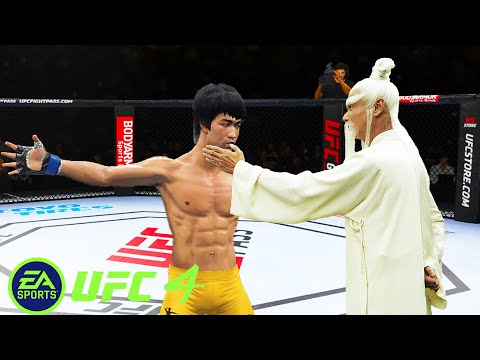 UFC4 Bruce Lee vs Kung Fu Master Pai Mei EA SPORTS UFC 4 PS5