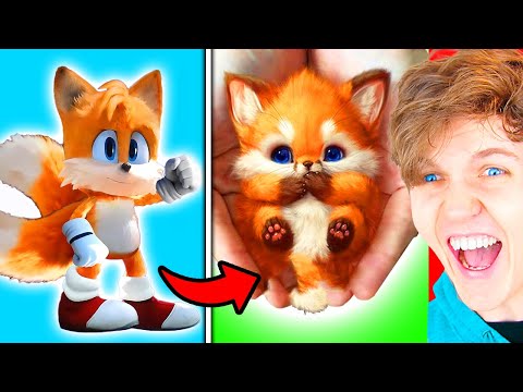 TOP 20 CRAZIEST CHARACTERS IN REAL LIFE! (SONIC IN REAL LIFE!?)